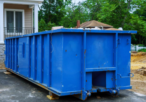 Why are dumpsters measured in yards?